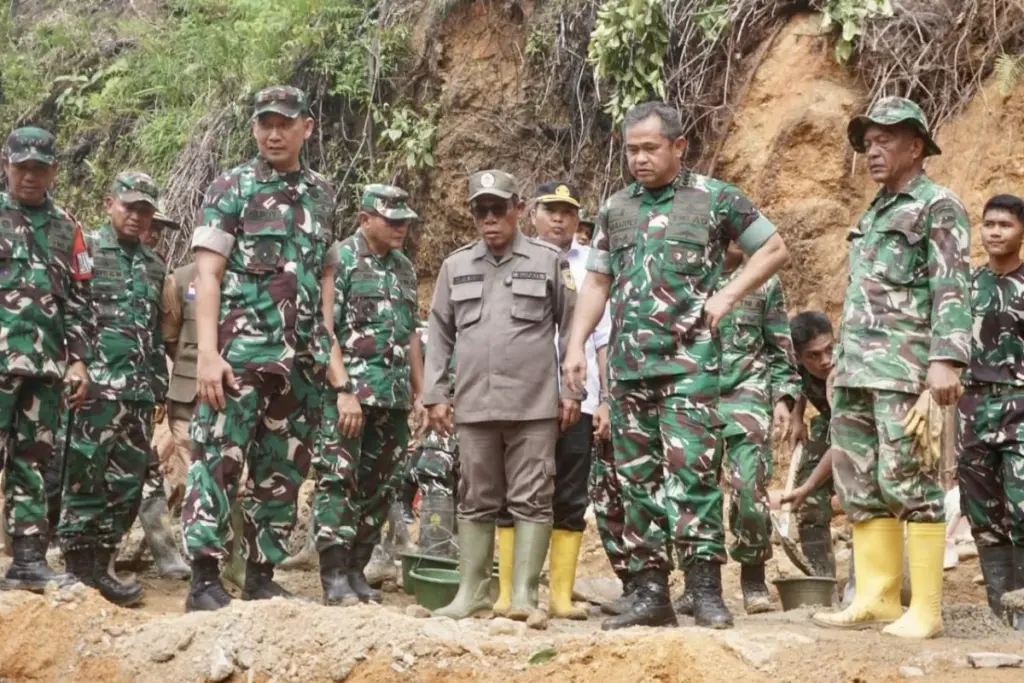 TNI AD Sudah Rampungkan Pembangunan 17 Jembatan Bailey di Wilayah Bencana Sumatra
