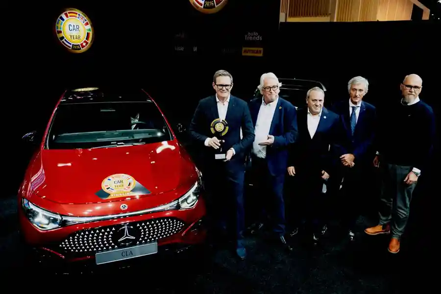 Mercedes-Benz CLA Terpilih sebagai Car of the Year 2026 Eropa The all-new electric CLA raih Car of the Year 2026 (foto: Dok Mercedes-Benz Media)